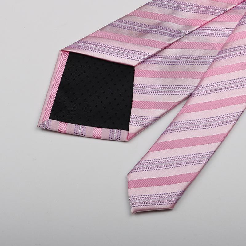 Light Tie Men, Business Banquet Photography Wedding Pink Purple Suit Shirt High-End Pattern Hand Style