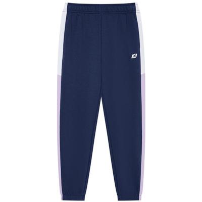Kids' Unisex Colorblock Blended Elastic Cuffed Track Pants