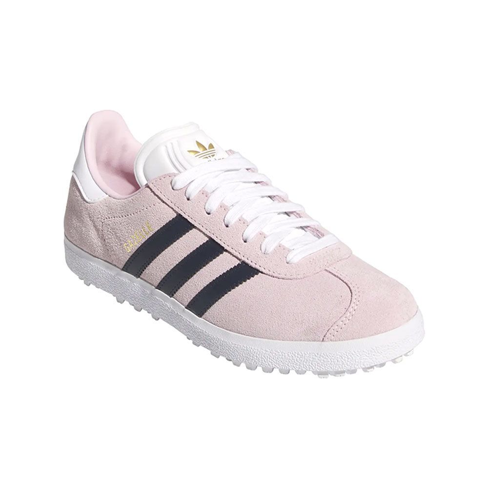 JI3941 adidas Originals Gazelle Spikeless Golf Clear Pink Night Indigo (Women s) 8W