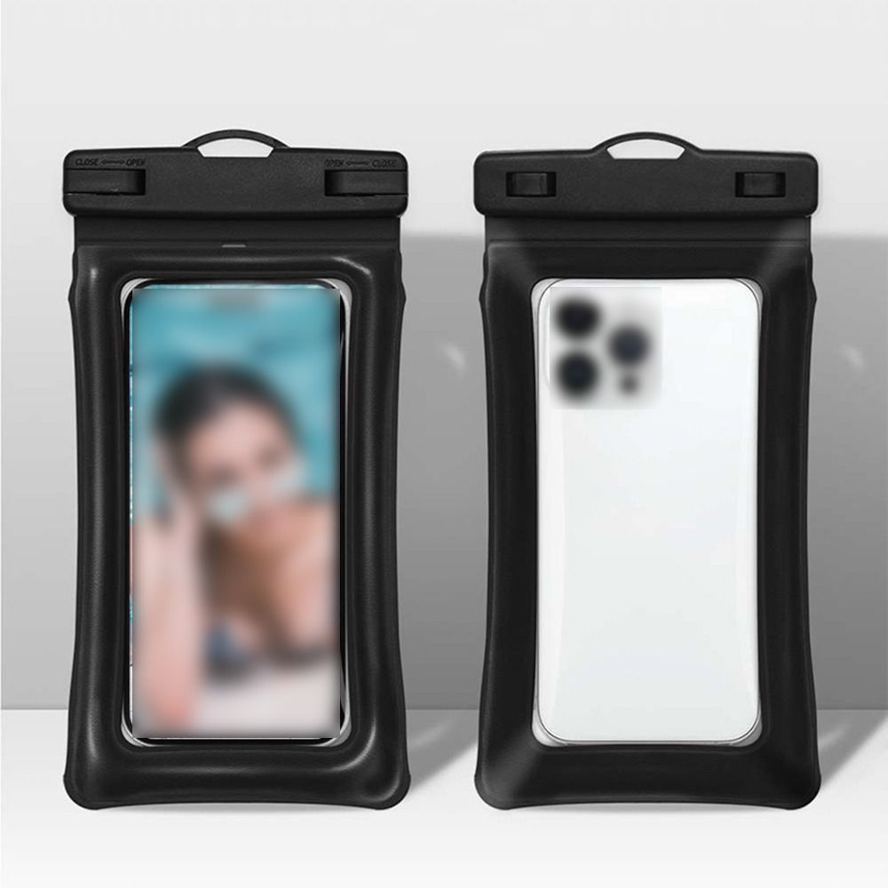 Touchable Screen Mobile Phone Bag Air Bag Swimming Storage Bag Waterproof Phone Case  Beach Diving