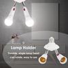 2/5-heads PC Practical E27 Lamp Holder Rotatable Lamps Adapter Adjustable LED Light Bulb Base Lamps Socket Adapter