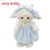 Sheep Plush Toy With Dress And Bow Decoration For Children