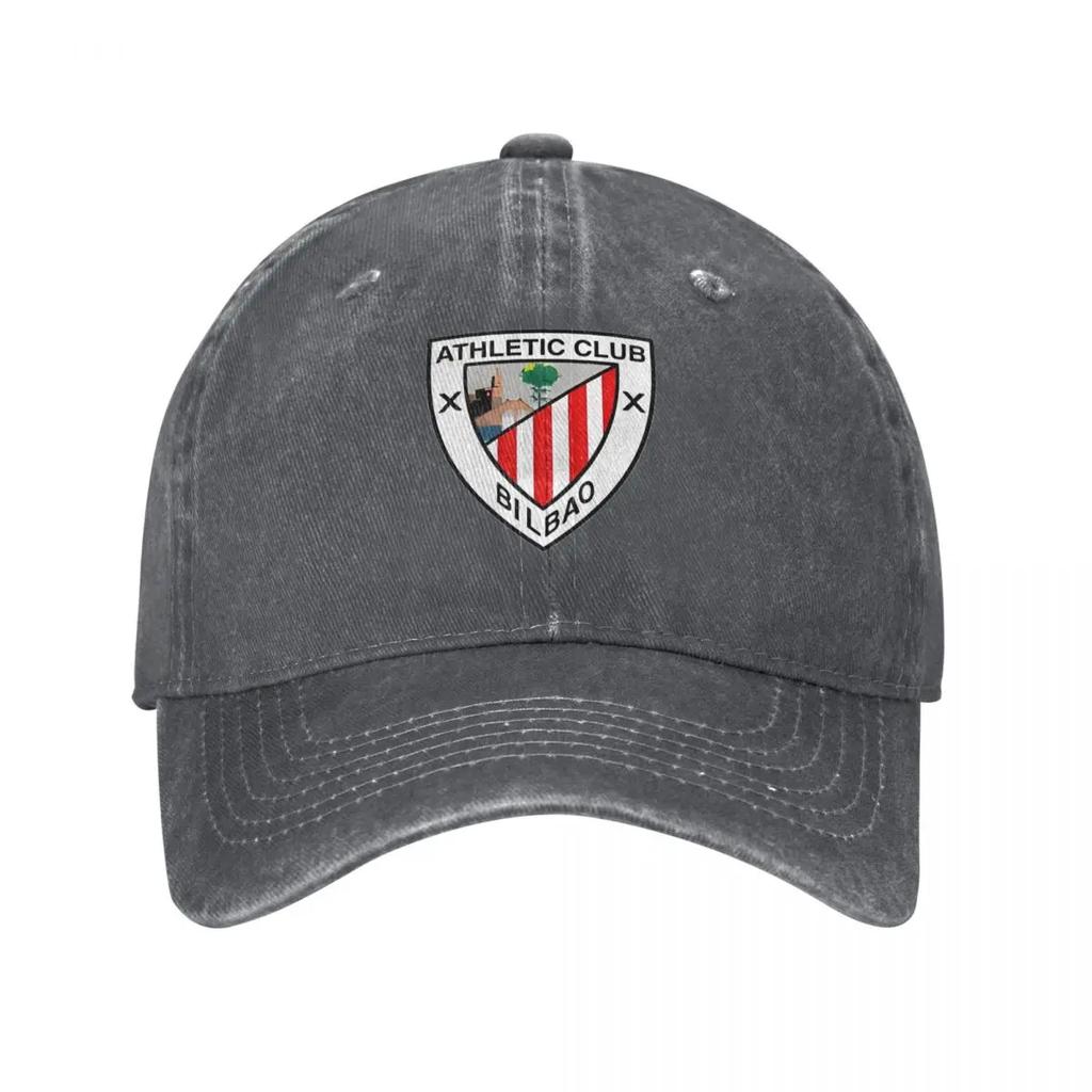 A-Athletic Bilbao Club Baseball Cap Classic Distressed Washed Spain Espana Headwear Unisex Style Outdoor Running Golf Caps Hat