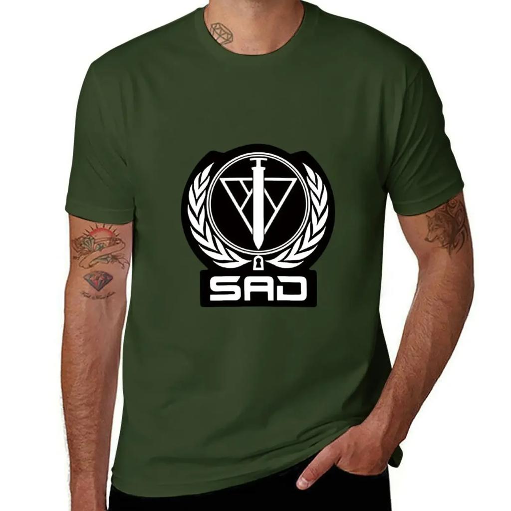 SAD Psycho Pass Inspired Emblem T-Shirt new edition for a boy workout shirts for men