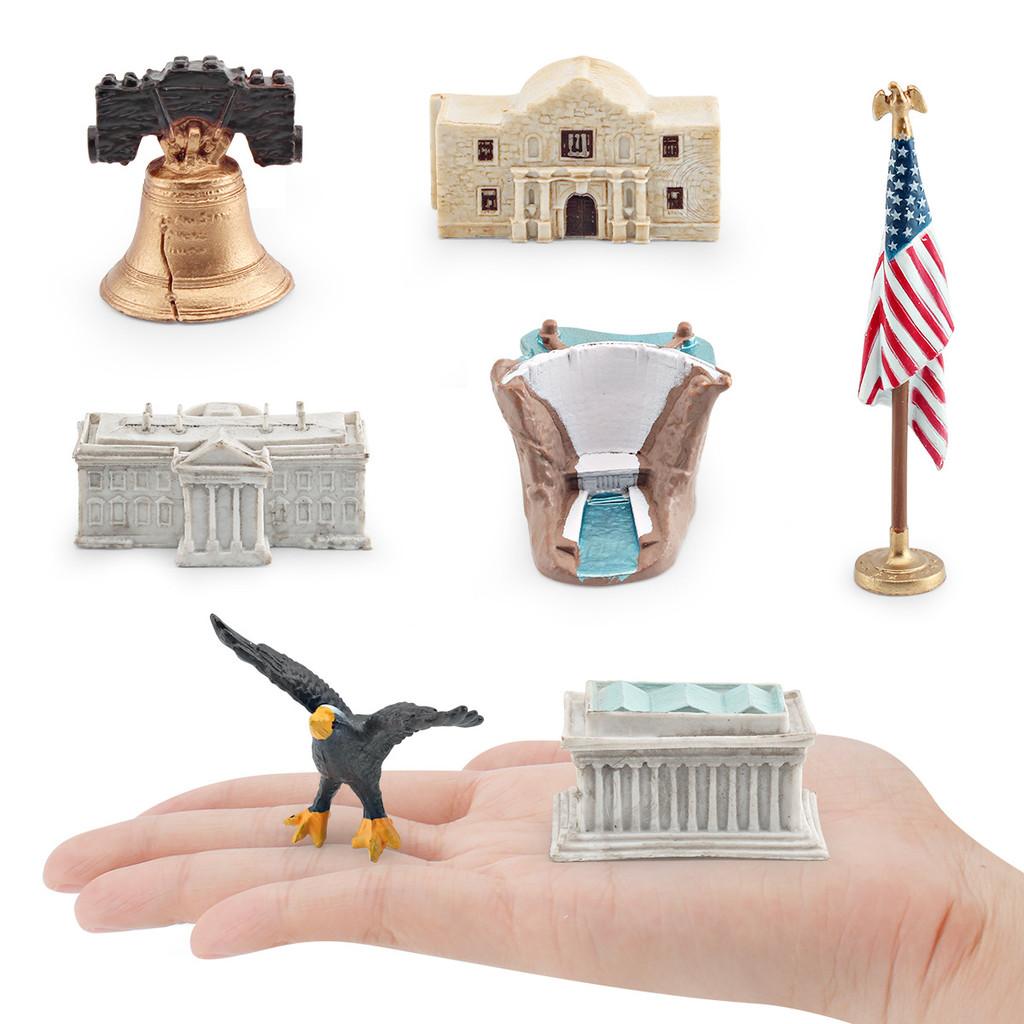 Statue Of Liberty Pvc Model With Educational Design For Kids Learning And Display