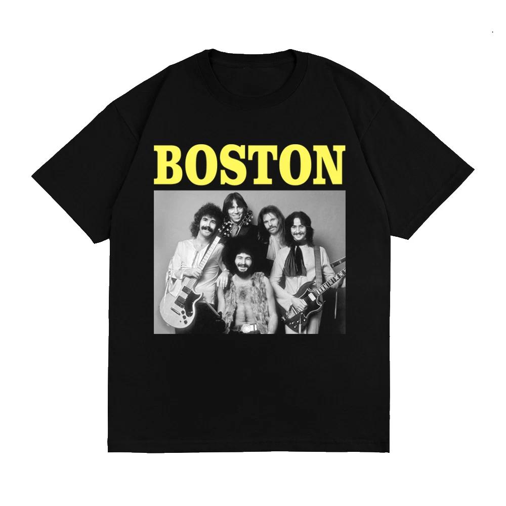 HOT NEW Boston band ROCK N ROLL black T-shirt Unisex All sizes 1T179
