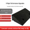 Car Sill and Roadside Plastic Uphill Triangle Speed Bump Mat