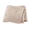 Hot-Selling Cotton Crochet Baby Swaddle & Stroller Blanket for Spring/Summer