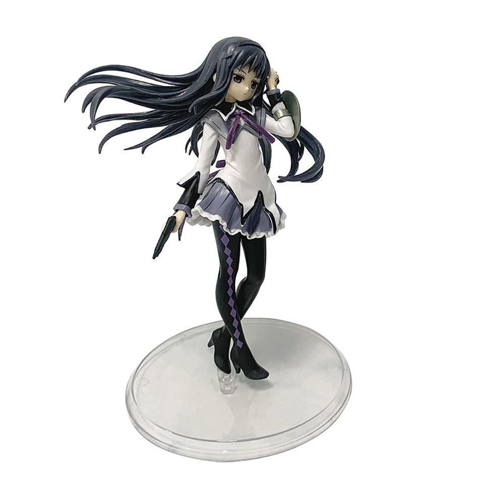 New Anime Magica Figure 17cm Akemi Homura Action Figural Pvc Model Kawaii Decoration Doll Collection Gift