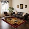 Nordic Ethnic Style Living Room Carpet Home Bedside Bedroom Non Slip Large Size Floor Mat