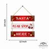 Decorative Christmas Wall Hanging Wooden Art Decoration Item for Home | Office | Living Room | Bedroom