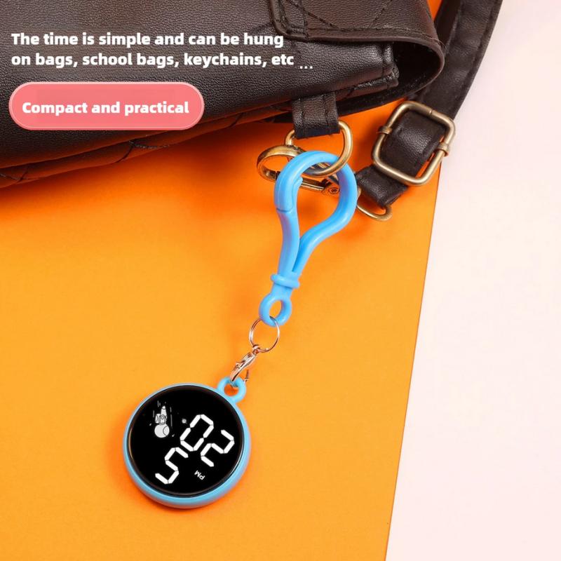 Exam Table Keychain Mirror Touch Screen 30M Waterproof Night Light Eye Protection Astronaut School Student Functional Accessory