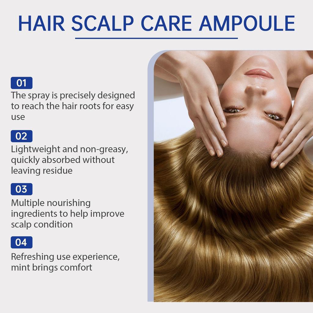 Hair Growth Oil Effectively Nourishes Hair With Continuous Use Of Rejuvenating Hair Healthy Hair Growth Spray(60ml