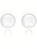 2 Pieces of Diamond Painting Magnifying Glass Small Plastic Magnifying Glass 5D Diamond Painting Embroidery Tool Accessories