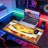 Custom Name Personalized Anime Pattern Mousepad, Laptop PC Desk Mat, Decorative Desk Mat for Home Keyboard Pad Gift