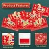 24Pcs Year of the Horse Chinese New Year Red Envelopes 2026 - Ideal for Cash and Co, Lunar Festival Envelope