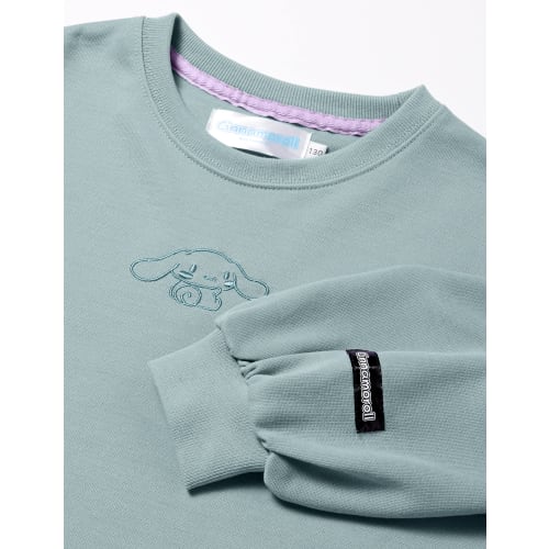 Sanrio Pajama Set Girls Cardboard Long Sleeve Pajama Top and Bottom Set Room Wear T Suit 15131820060100 Green 100