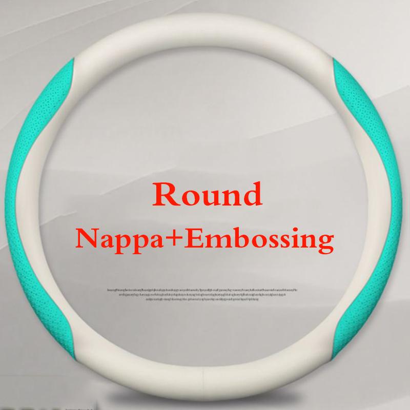 O-Typ Lenkradbezug für VW Sharan Passat Caddy Touran Tiguan Golf Polo Teramont Atlas T-Roc T-cross