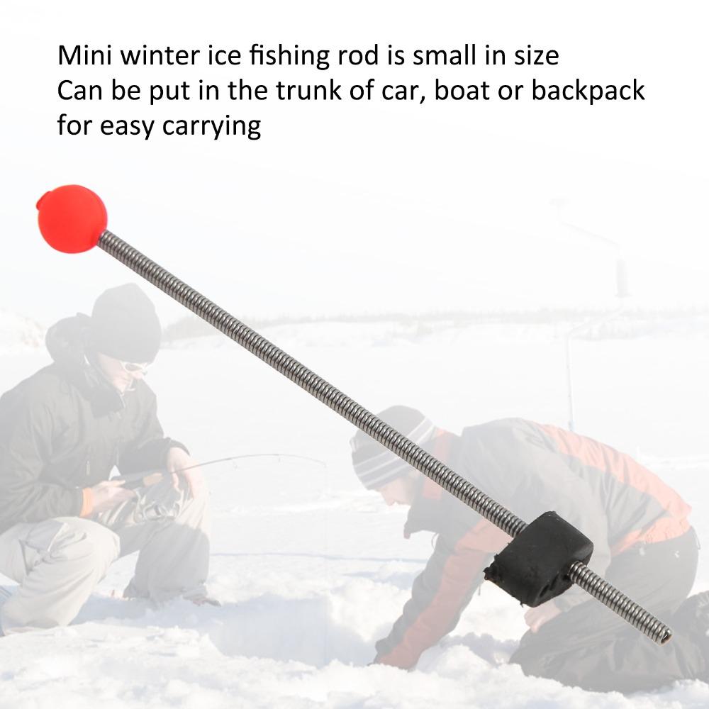 5PCS EVA Fishing Rod Tip Stainless Steel Ice Fishing Pole Tip Ice Fishing Rod Tip Ice Fishing