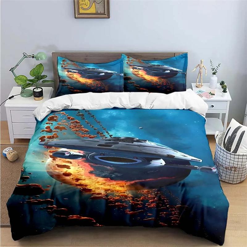 Anime 3D Game N-No-Man's-Sky Print Bedding Sets Bed Supplies Set Duvet Cover Bed Comforter Set Bedding Set Luxury Gift