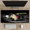 Mouse Pad with Stitched Edges Gaming Mat with Cool Racing Car Home Officel Desk Accessory and Gift for Gamers PC Non-Slip Rubber