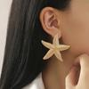 Cross-border Hot Sale, Summer Starfish Earrings, Simple Fashion Trend Starfish Element Women's Earrings