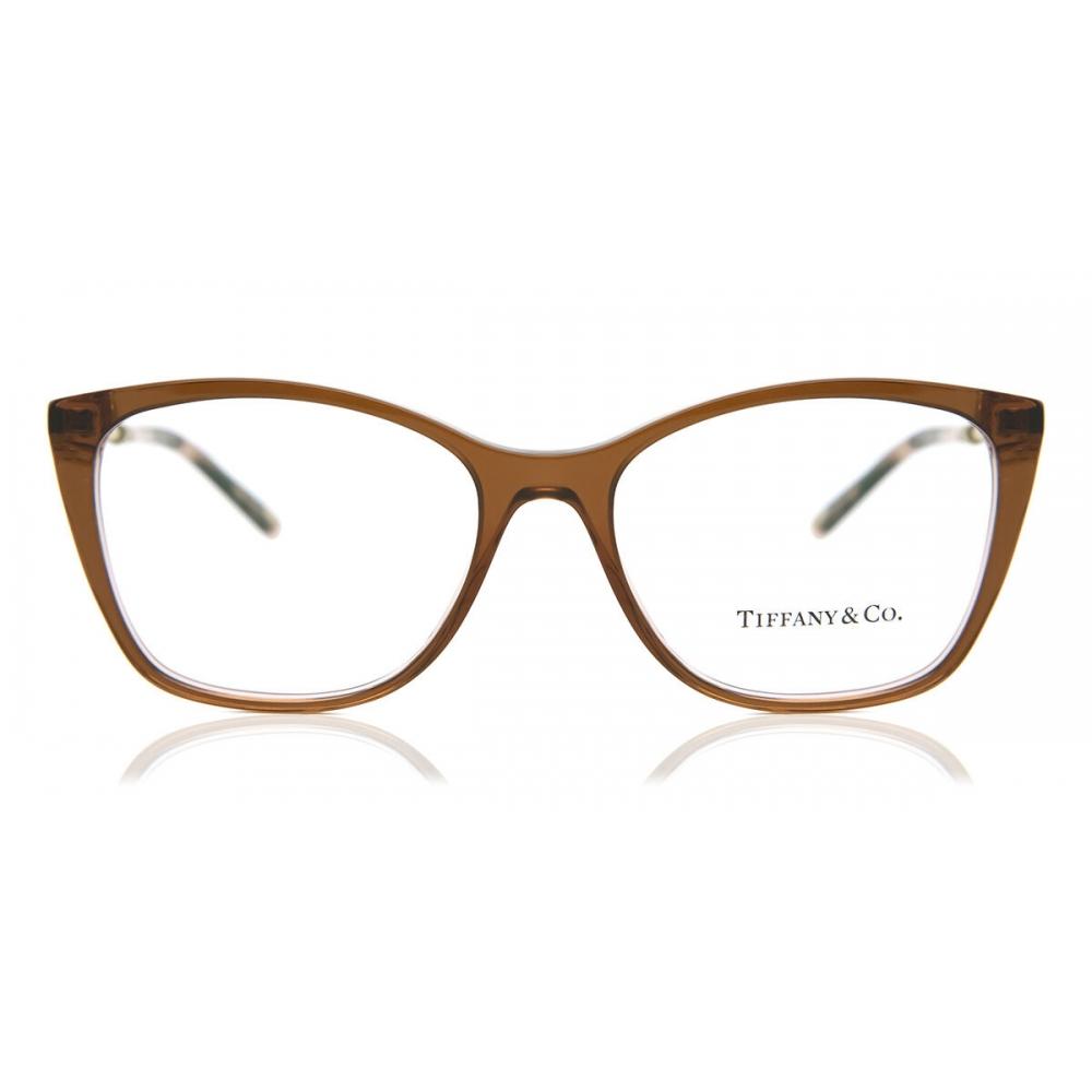 

Тиффани Ко. Tf2160b Asian Fit 8255 Женские очки Transparent Brown/54