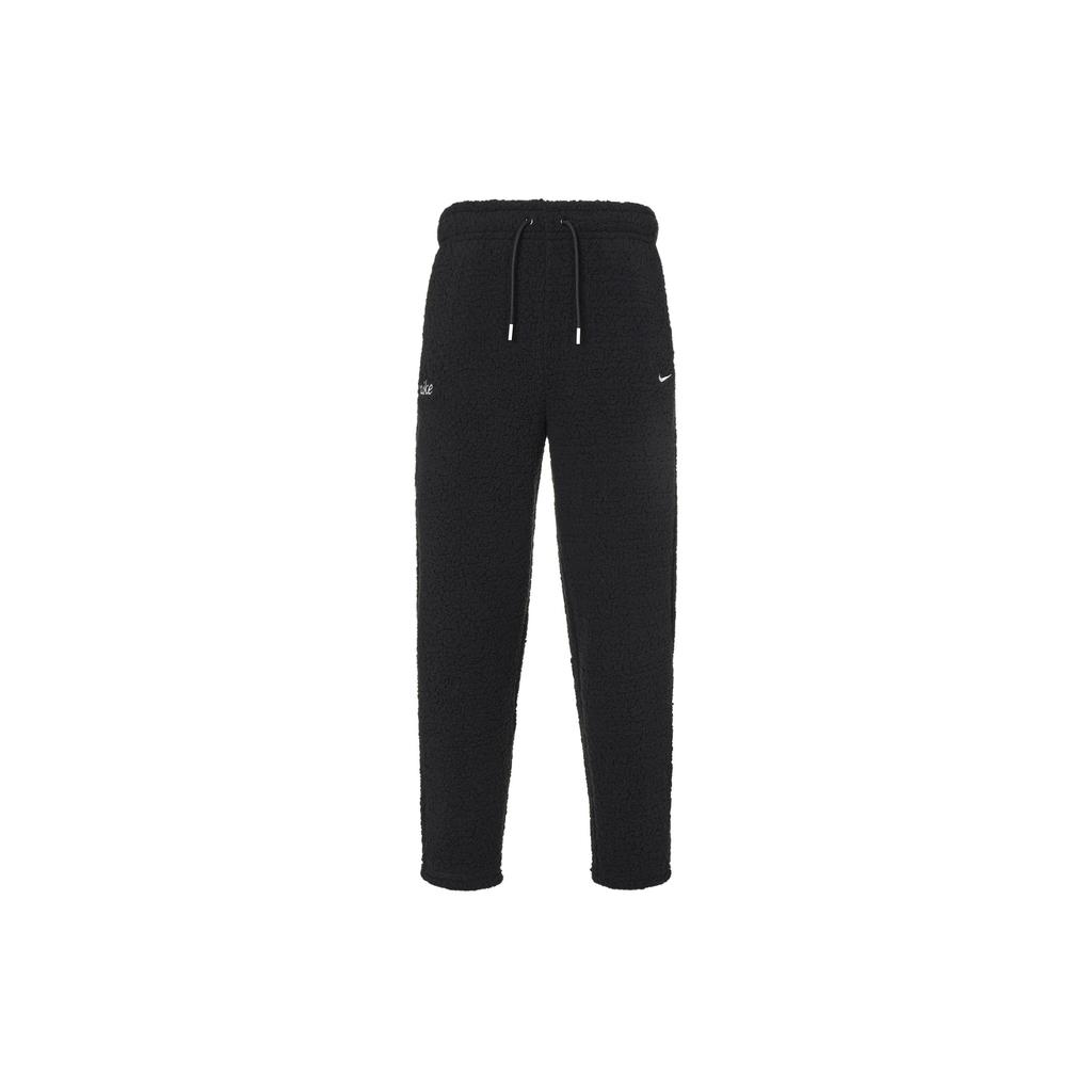 Nike Therma-Fit Logo Embroidered Warm Long Pants Women Bottoms Black DQ6262-010