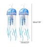 DIY Air Jellyfish Silicone Earrings DIY Handmade Exaggerated Dangle Earrings