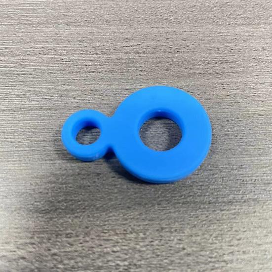 Силиконовые соломенные подвесные украшения с металлическим крючком Портативные подвески — фото 10