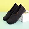 Women's Non-Slip Soft Sole Slip-On Beijing Cloth Shoes - Breathable Mesh, Casual Comfort