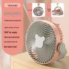 High-Power Dual-Head Desktop Circulation Fan with USB Display for Home, Office, and Camping