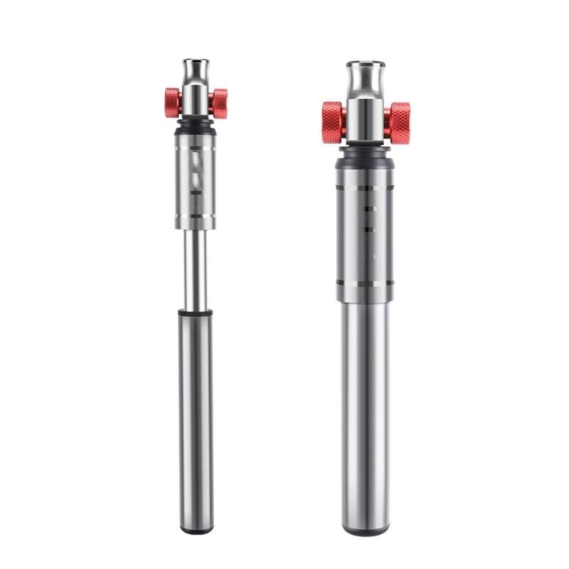 Metal Bike Tire Inflation Tool 130PSI Strong Bicycles Hand Air Pumps Tire Inflator Road Cycling Pump