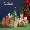 with Envelope Christmas 3D Greeting Card Paper Paper Carving Postcard  Festival