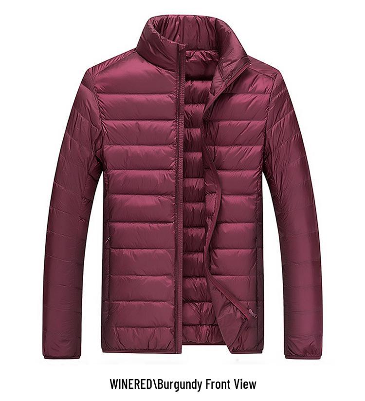 Men's Plus Size Lightweight Winter Down Jacket – New Fashion Warm Youth Coat