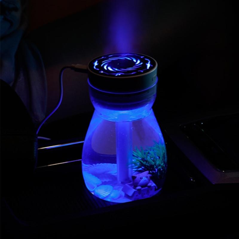 380ml Portable for Nano Electric Air Humidifier Air Diffuser with Lig