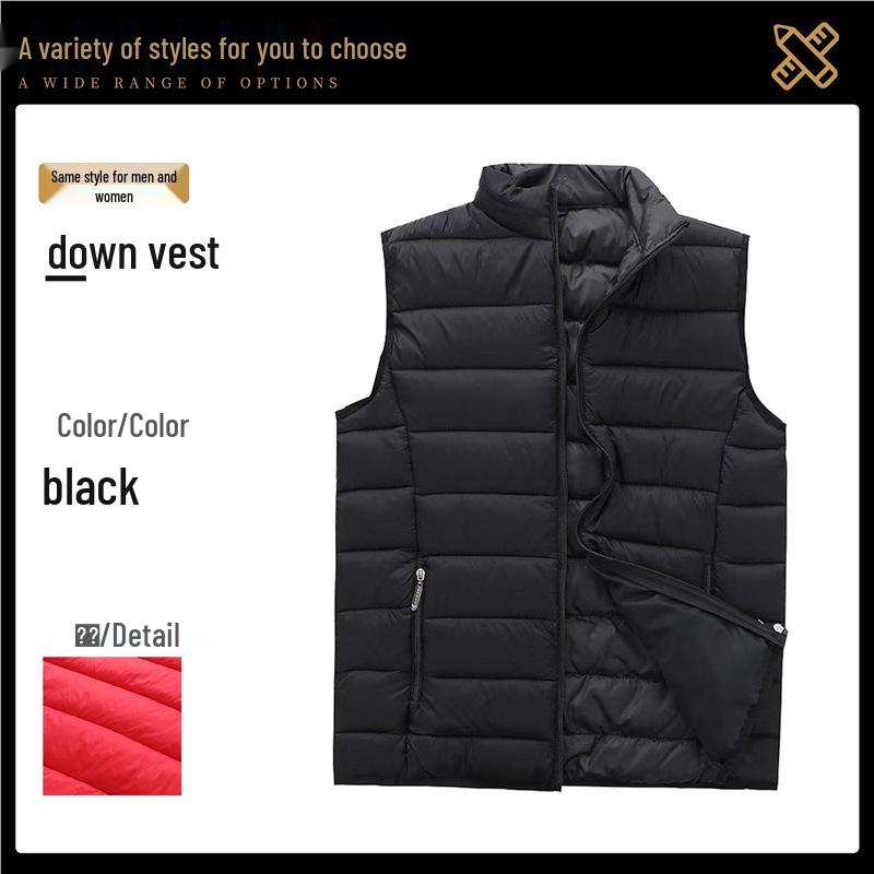 

Waterproof Down Cotton Vest with Custom Logo for Autumn/Winter – Ideal for Workwear and 4S Shop Uniforms. M