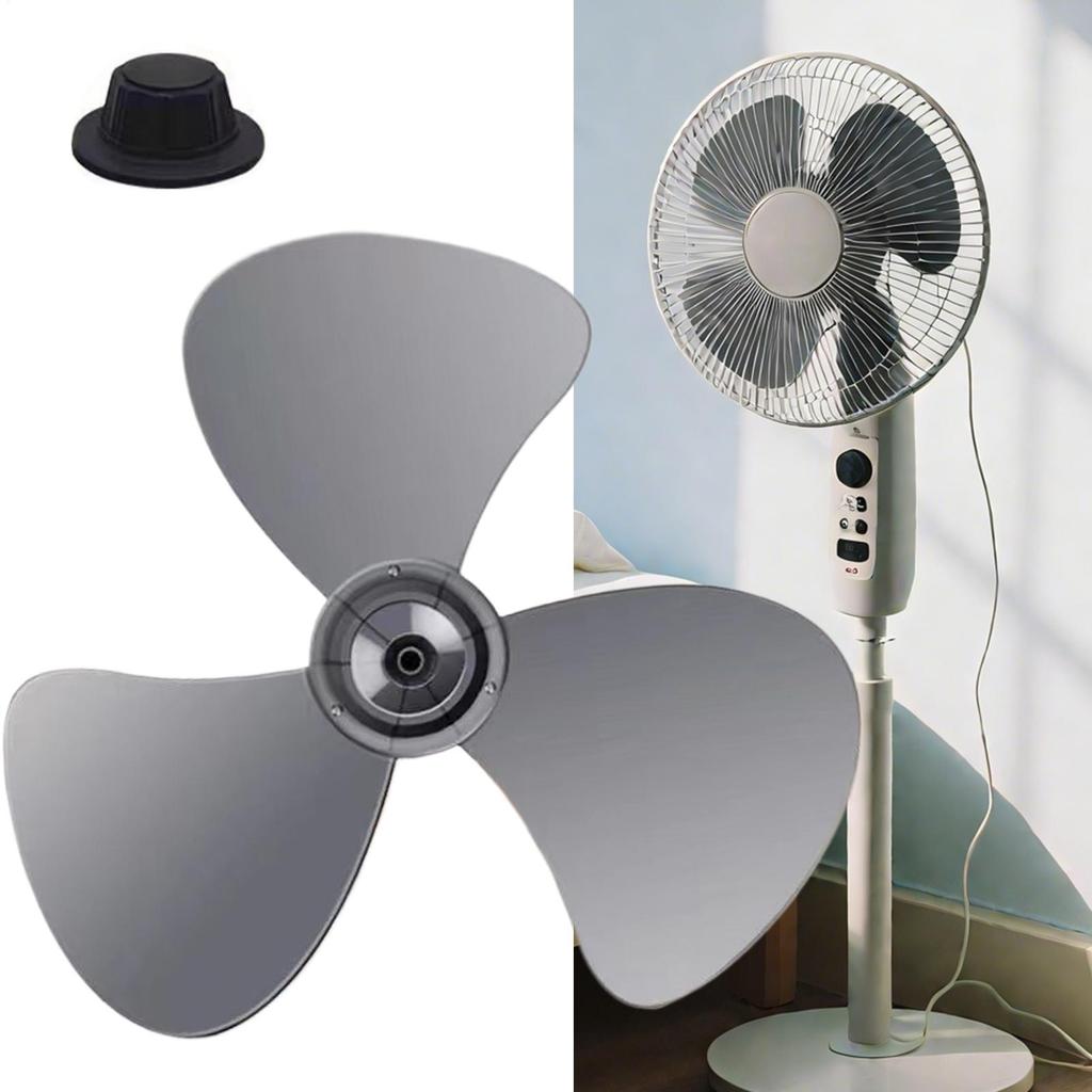 Ventilatorblatt Ersatz Schlafzimmer Ventilatorblatt 16 Zoll Windgebläse Ersatzteil Mit Mutterabdeckung Ventilatorflügel Ersatzteile