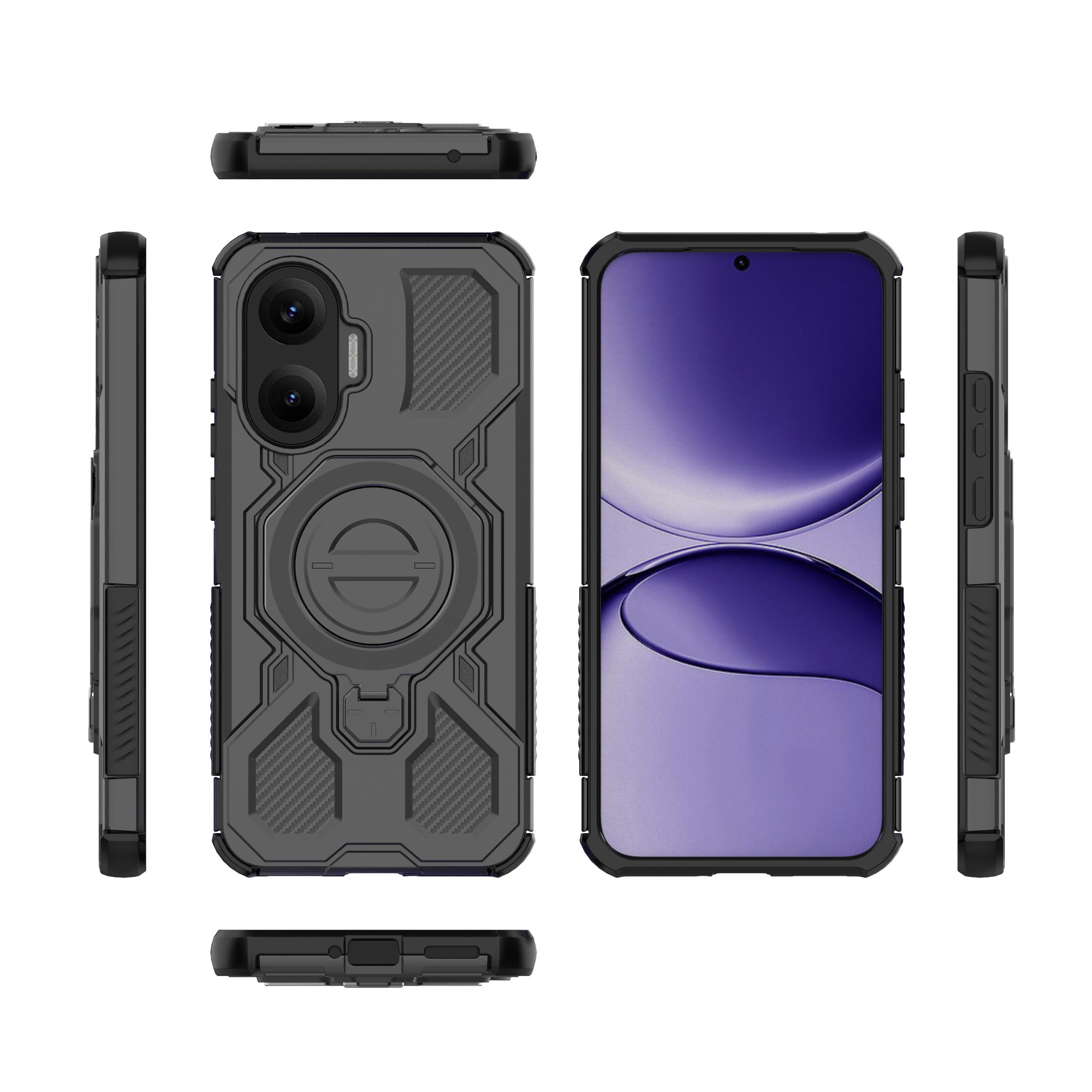 

For Xiaomi Poco F7 case For Case for Xiaomi Poco F7 Redmi Turbo 4 Pro Turbo 4 Cover 360° protective case Cover for Mi Poco F7 5G Redmi Turbo 4 чёрный