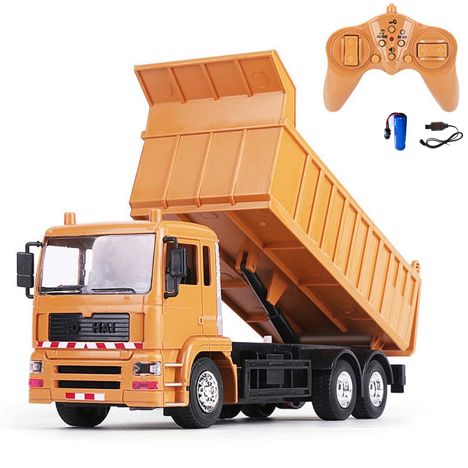 Самосвал Строительная Инженерная Машина для Строительства Масштабная Радиоуправляемая Популярная Игрушка в Подарок Радиоуправляемая Машина, Машина, Дети, Многофункциональная