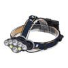 Headlamp Rechargeable Super Bright IPX4 Waterproof 8 LED Head Lamp Headlight Flashlight