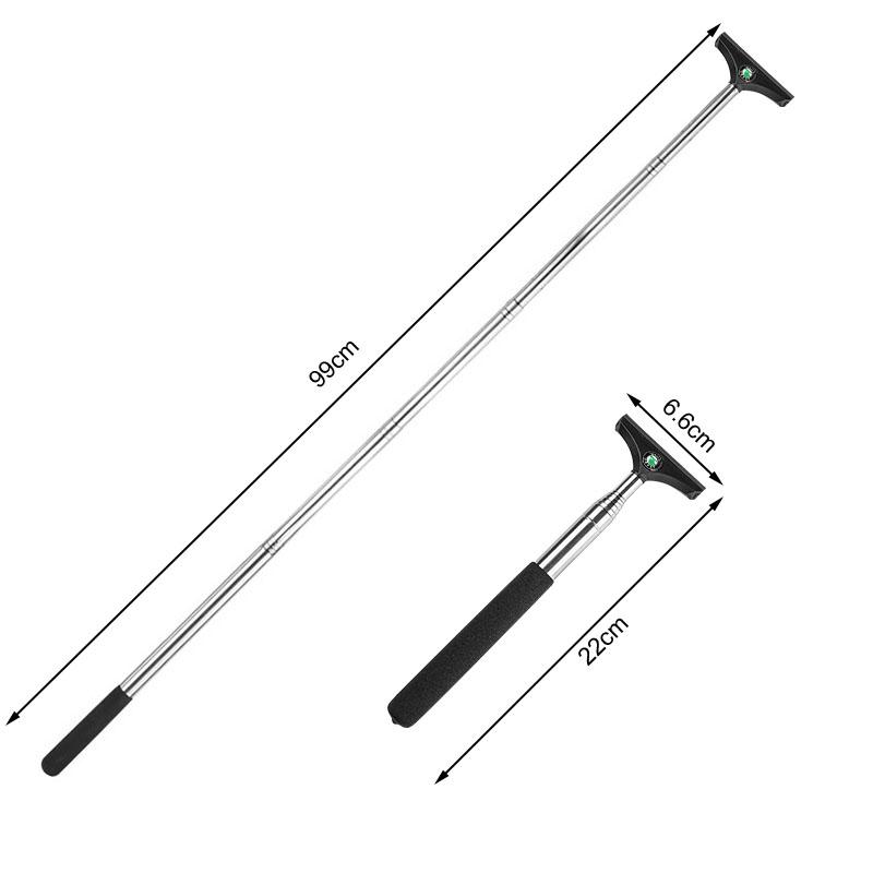 Car Rearview Mirror Wiper Retractable Handheld Cleaning Brush For Skoda Octavia MK2 MK3 2 3 A7 Fabia Karoq Kodiaq Superb Rapid Kamiq