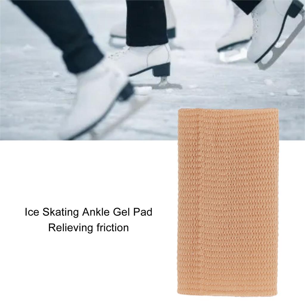 2pcs Ice Skate Guards Padded Ankle Protector Comfortable Strong Elasticity Padded Ankle Protector for Hiking Equestrian Boots