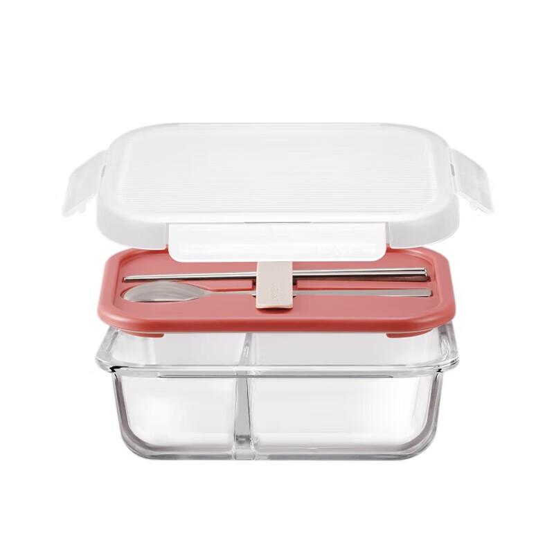 LOCK&LOCK Heat-Resistant Glass Bento Lunch Box
