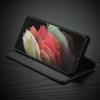 Carbon Fiber Flip Case for Samsung Galaxy S25 Ultra S24 S23 S22 Plus A54 A16 A26 A36 A56 A14 A34 A24 Leather Wallet Phone Cover