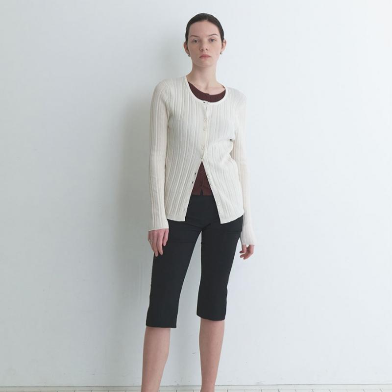 On On Layered Color Cardigan Nek6sd220