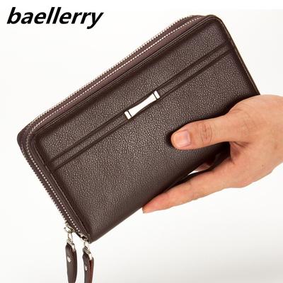 Business-Männer-Geldbörsen, modisches Leder, großes Fassungsvermögen, Kartenhalter, Geldbörse