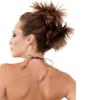 DIY Damen Synthetische Haarteile Messy Buns Kamm Clip in Hochsteckfrisur Scrunchies Faux Dutt Chignon Mehrere Frisuren Einfach