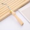 Embroidery Needle Wooden Handle Embroidery Punch Needle Pen Weaving Tool for DIY Craft Stitching Applique