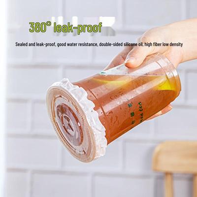 Flower-Shaped Leak-Proof Beverage Sealing Sticker for Cups